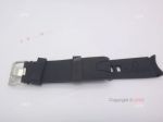 Omega Planet Ocean Replica Watch Straps Black Rubber Strap 22mm